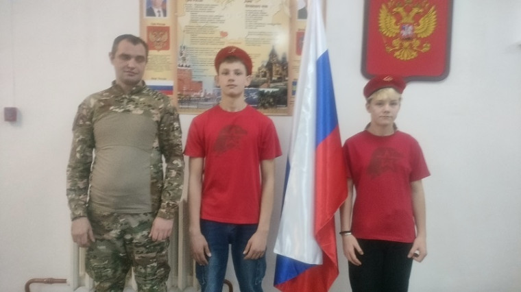 Год защитника Отечества. Встреча с участником СВО.